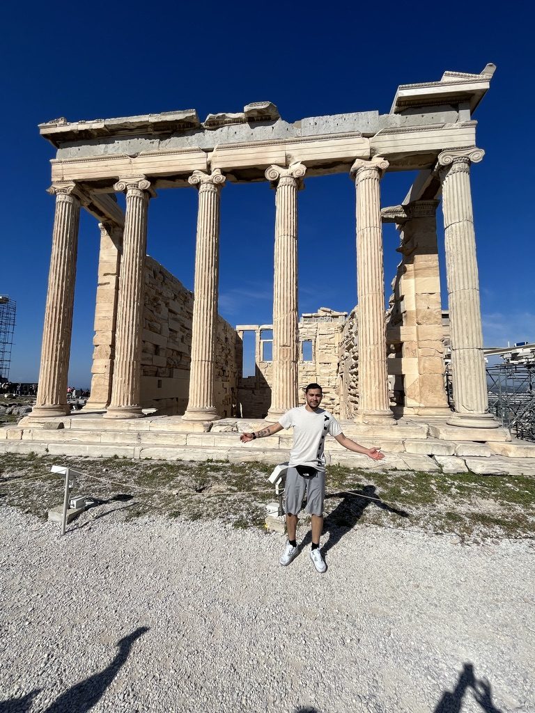 Acrópole de Atenas, Grécia.